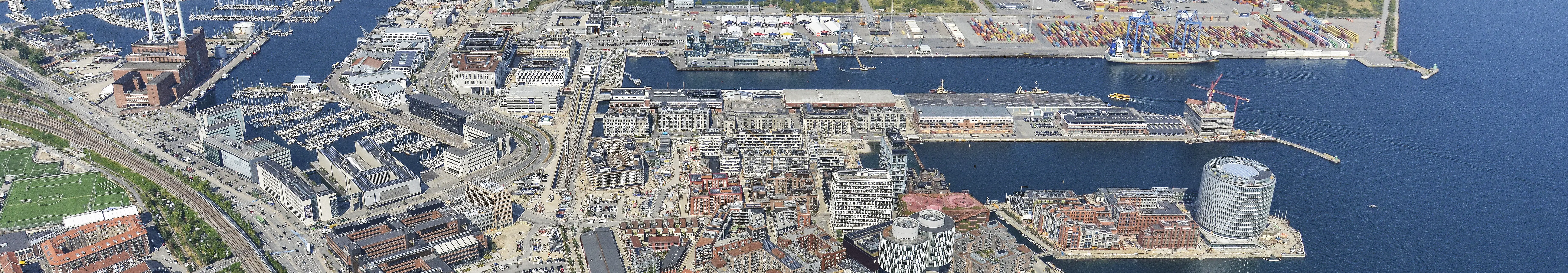 Luftfoto af Nordhavn